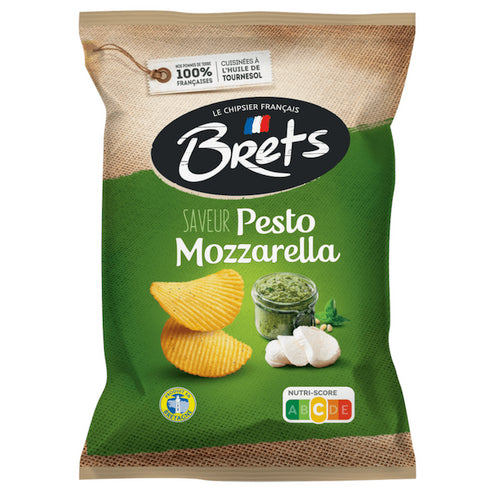 Brets Pesto Mozzarella Potato Chips, 4.4oz