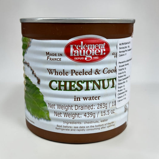 Clément Faugier Whole Chestnuts in Water, 15.5 oz