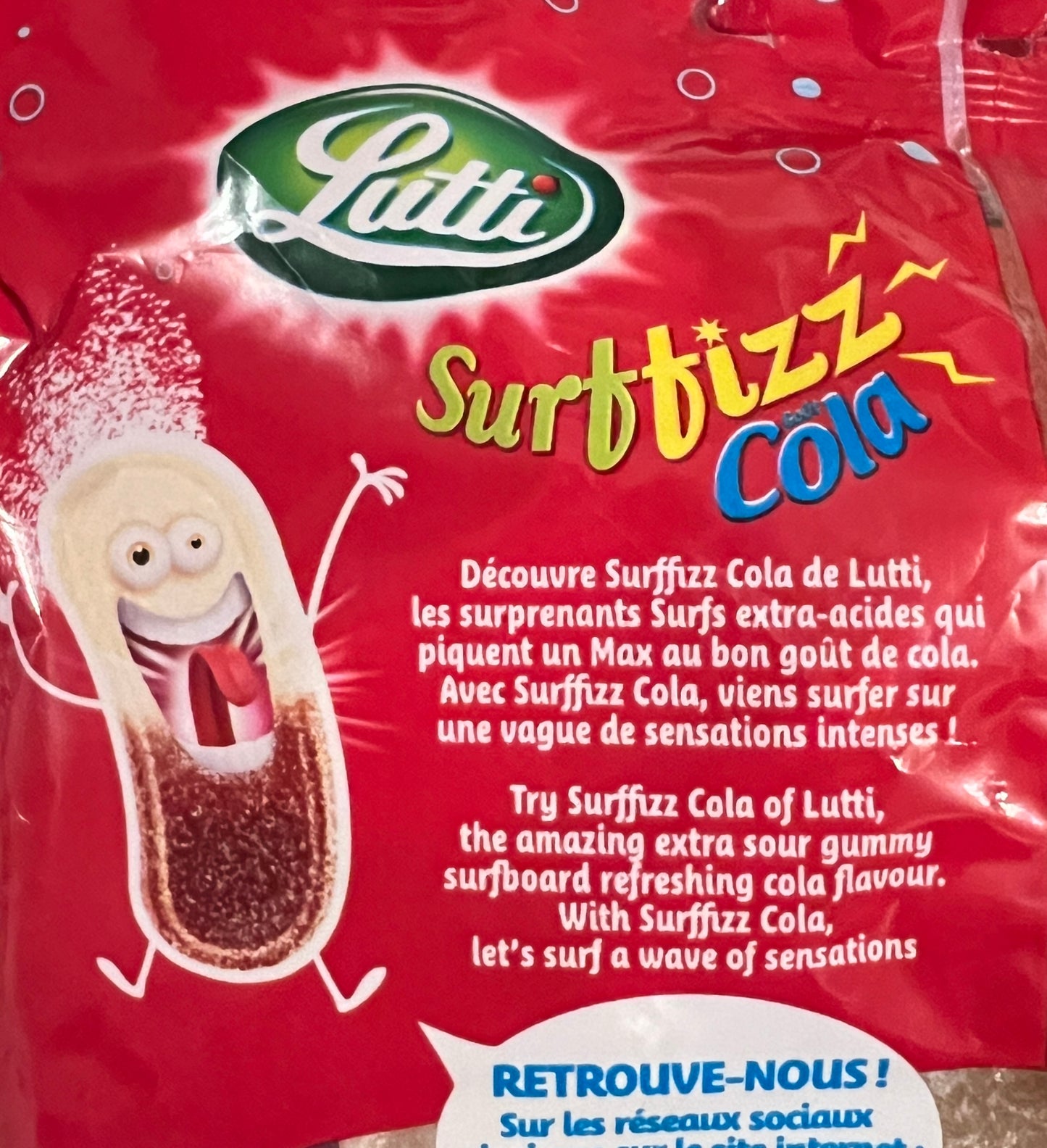 Lutti Surfizz cola - 200g