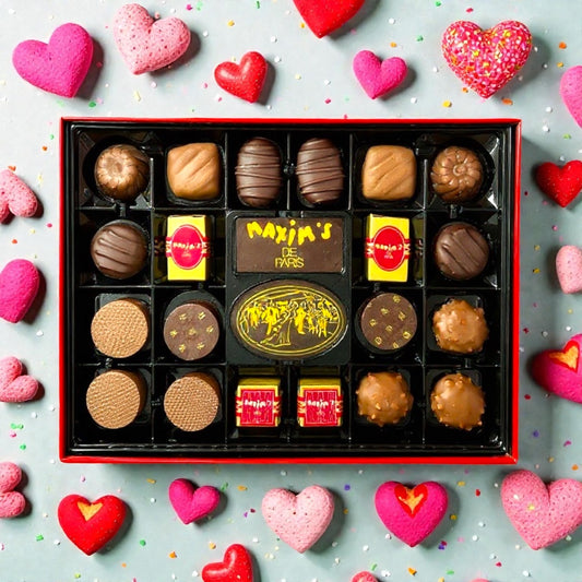 Maxim’s 22 Assorted Chocolates Tin, 7.6 oz (215g)