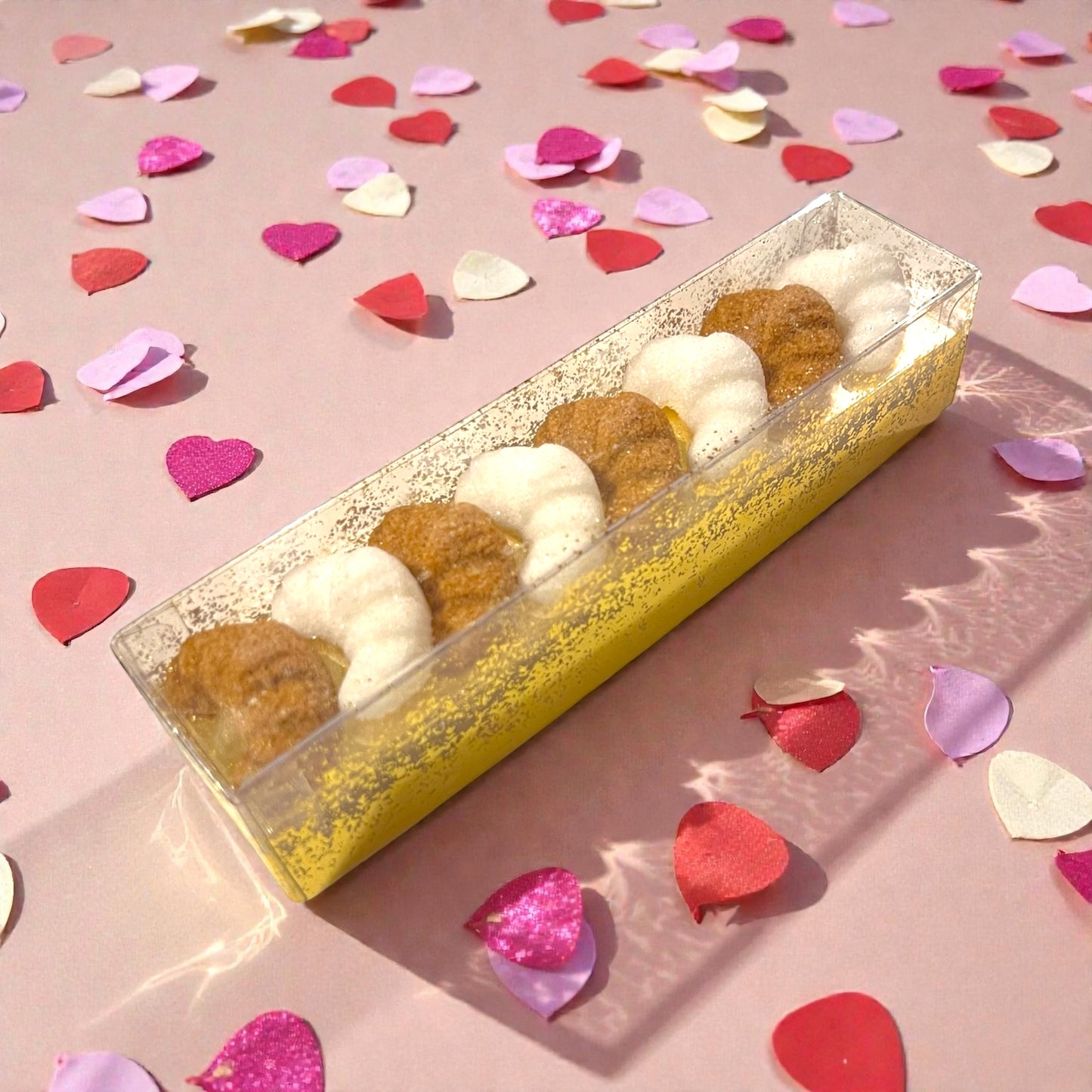 8 Croissants Shaped Sugar in Gift Box