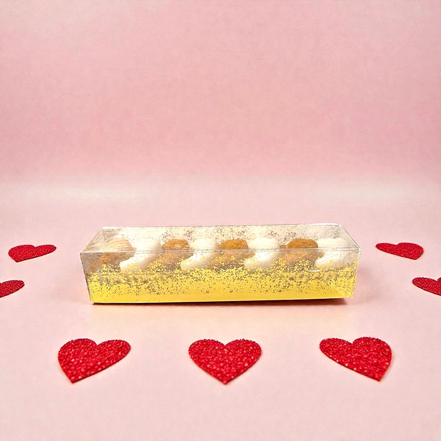 8 Croissants Shaped Sugar in Gift Box