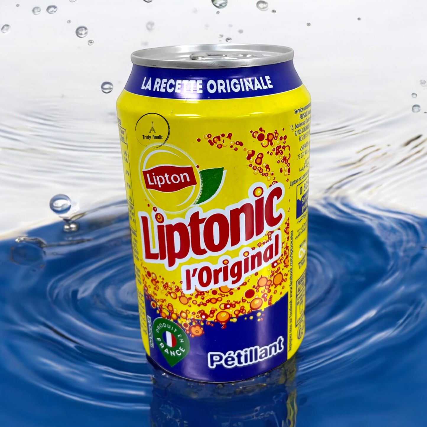 Liptonic Sparkling Ice Tea, 11.2 oz can