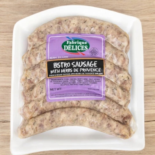 All Natural Chipolatas - Bistro Sausage w/ Provence Herbs by Fabrique Délices (Frozen), 12oz