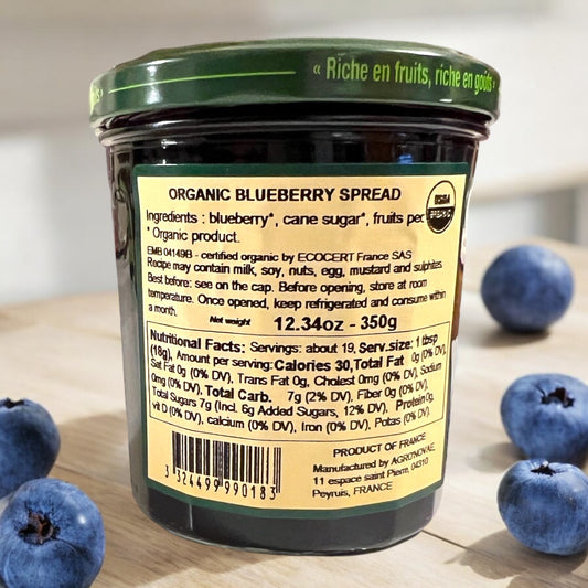 Comtes de Provence Organic Jam - Blueberry