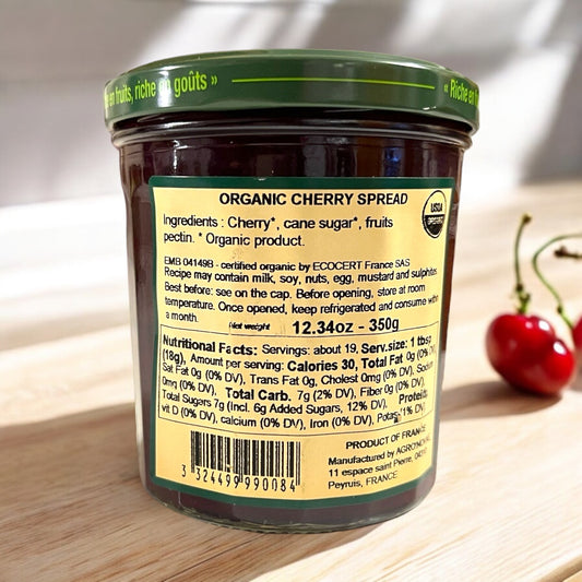 Comtes de Provence Organic Jam - Cherry