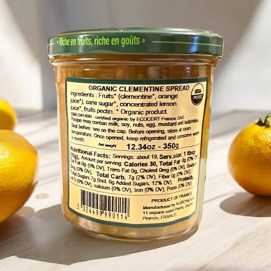 Comtes de Provence Organic Jam - Clementine