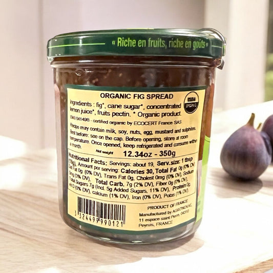 Comtes de Provence Organic Jam - Fig