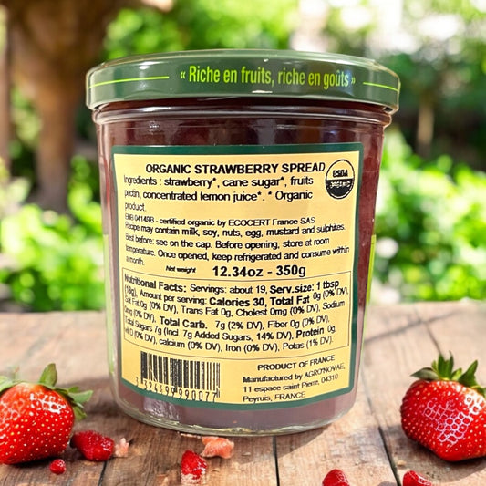 Comtes de Provence Organic Jam - Strawberry