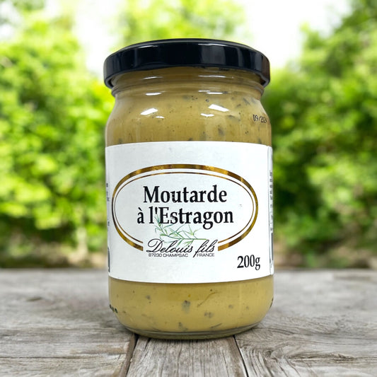 Delouis Mustard with tarragon, 7 oz