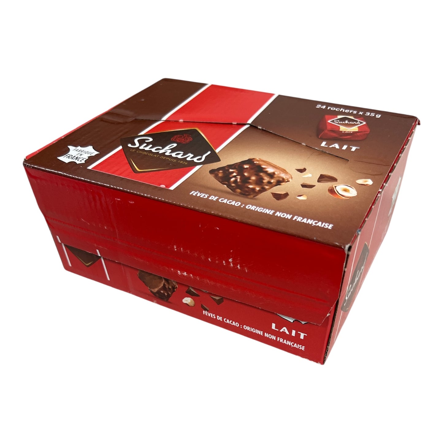 Suchard Rocher Milk Chocolate individually wrapped 1.2 oz chocolate