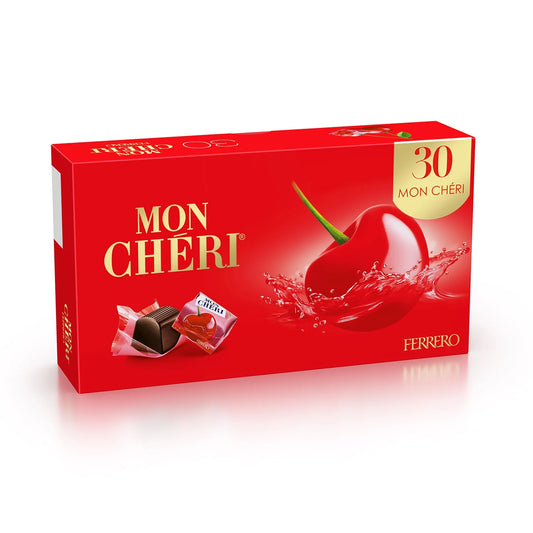 Ferrero Mon Chéri Chocolate Liqueur Box 30 pieces