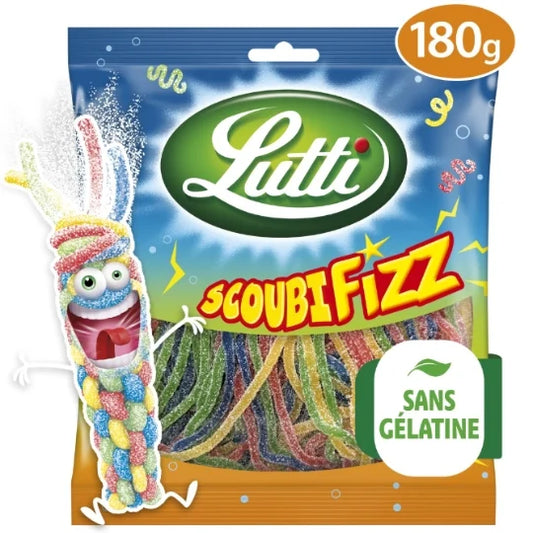 Lutti - Scoubifizz Soft Candies, 180g (6.3oz) Bag