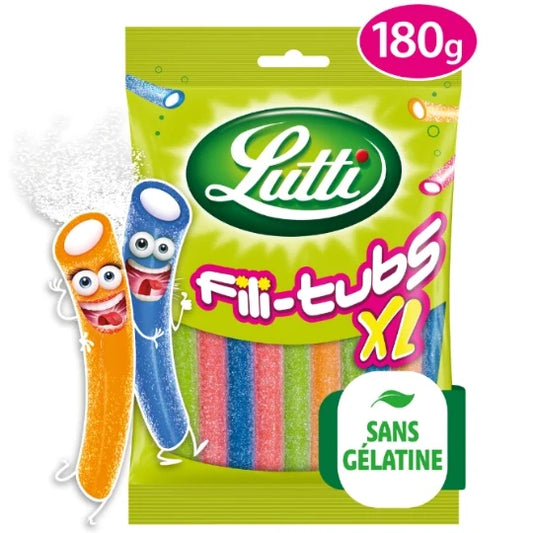 Lutti - Fili-Tubs XL Candies, 180g (6.3oz)