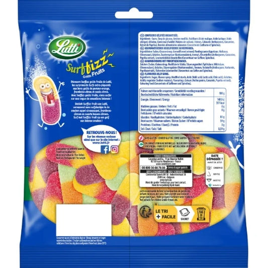 Lutti - Surfizz Fruit Taste Candies, 200g (7.1oz)