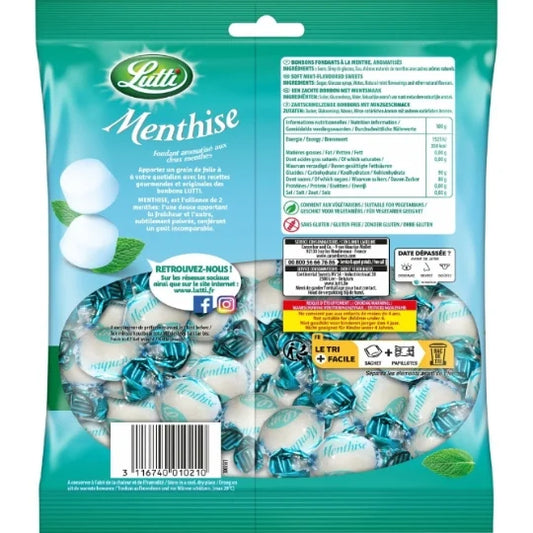 Lutti Menthise Fondant with 2 Mints, 250g (8.9oz)