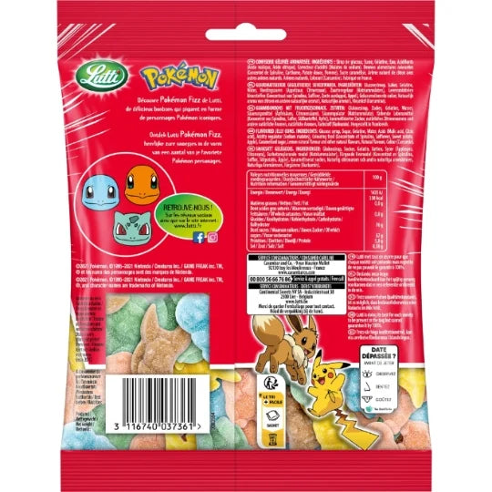 Lutti Pokemon fizz - 180g