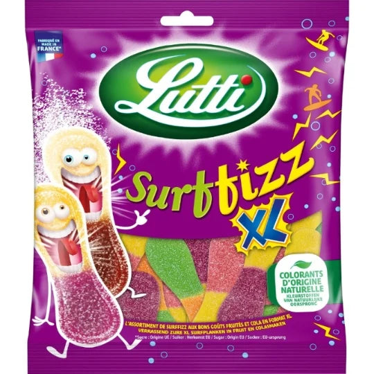 Lutti Surffizz XL Sour Candies, 200g (7oz)