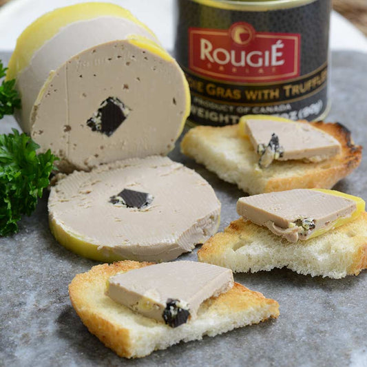 Rougié Foie Gras With Truffles, 3.17 oz