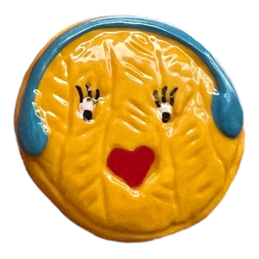 Galette Shaped Trinket fèves for King’s Cake Galette des Rois