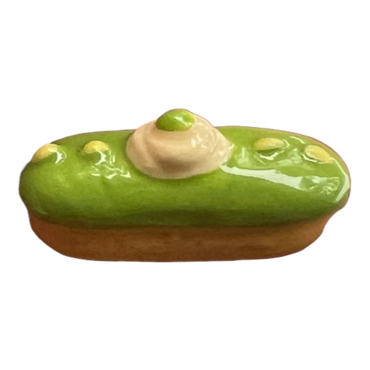 Eclair Shaped Trinket fèves for King’s Cake Galette des Rois