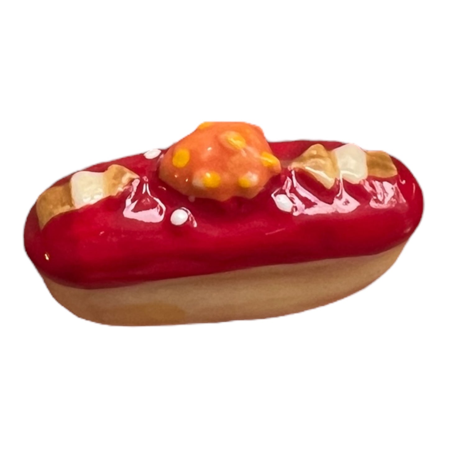 Eclair Shaped Trinket fèves for King’s Cake Galette des Rois