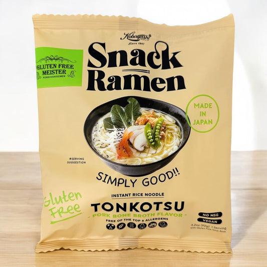 Gluten Free Gourmet Instant Ramen - Tonkotsu Snack size 3.2oz