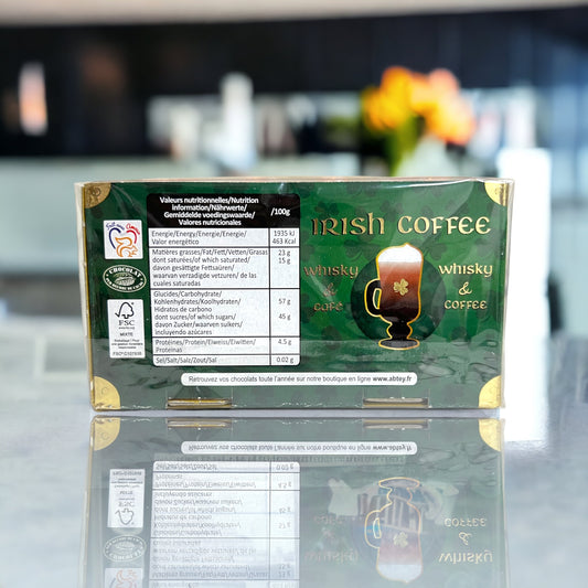 Abtey Dark Chocolate Mini Bottles Filled with Irish Coffee Liqueur 5.5 oz (155g)