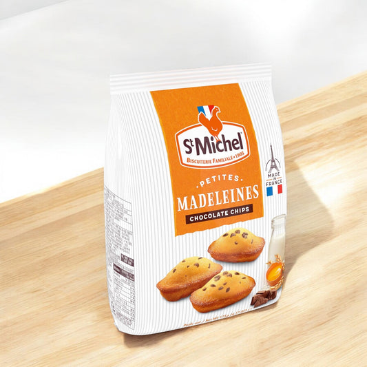 St Michel Madeleines with Chocolate Chips 8.8oz
