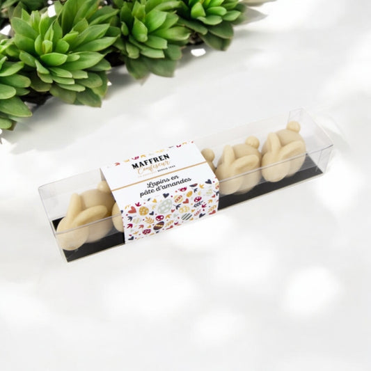Marzipan rabbits by Maffren Confiserie