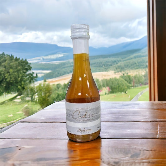 Delouis Apple Cider Vinegar from Normandy, 8.46 fl oz.