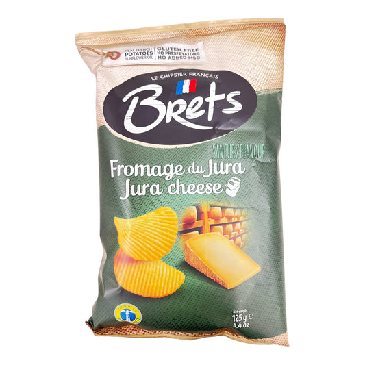Brets Jura Cheese Potato Chips, 4.4oz (125g)