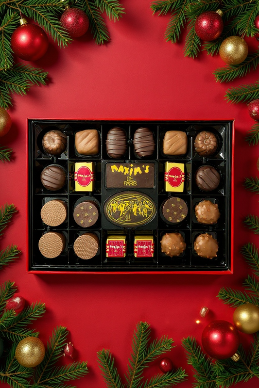 Maxim’s 22 Assorted Chocolates Tin, 7.6 oz (215g)