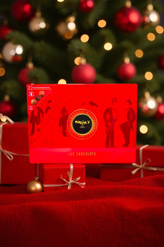 Maxim’s 22 Assorted Chocolates Tin, 7.6 oz (215g)