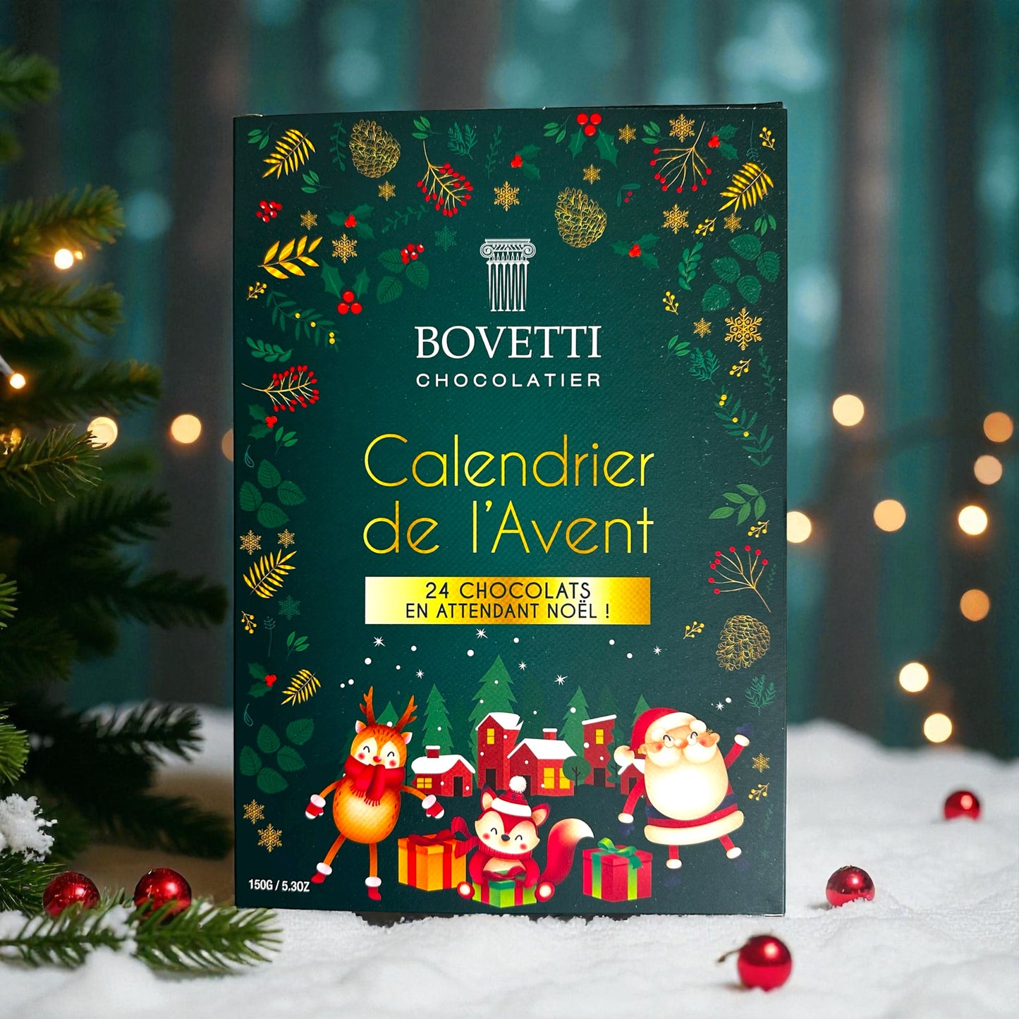 Bovetti Advent Calendar (24 Premium Chocolates) 150g