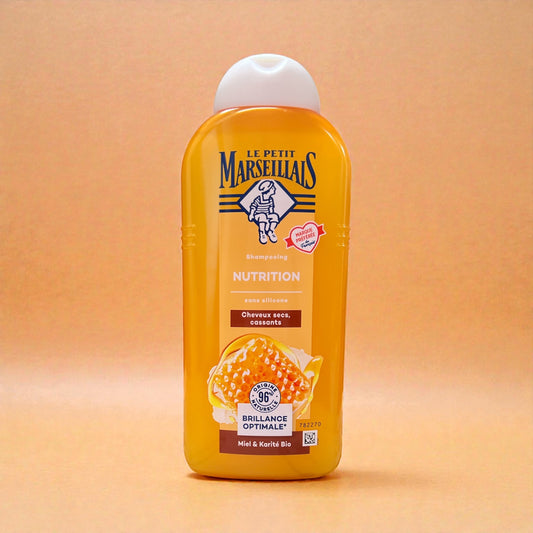 Le Petit Marseillais Organic Shea Butter Honey Shampoo For Dry Hair, 10.14 oz (300ml)