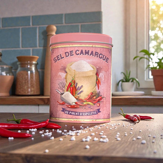 Esprit Provence Camargue Salt with Espelette pepper 4.2oz (120g)