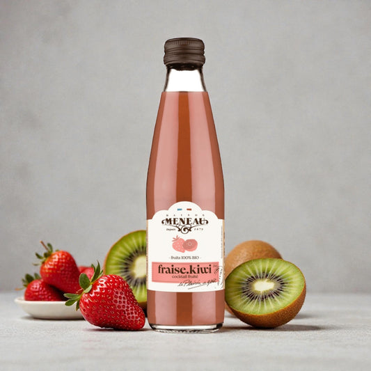 French Organic Strawberry Kiwi Juice by Maison Meneau 6.76 fl.oz