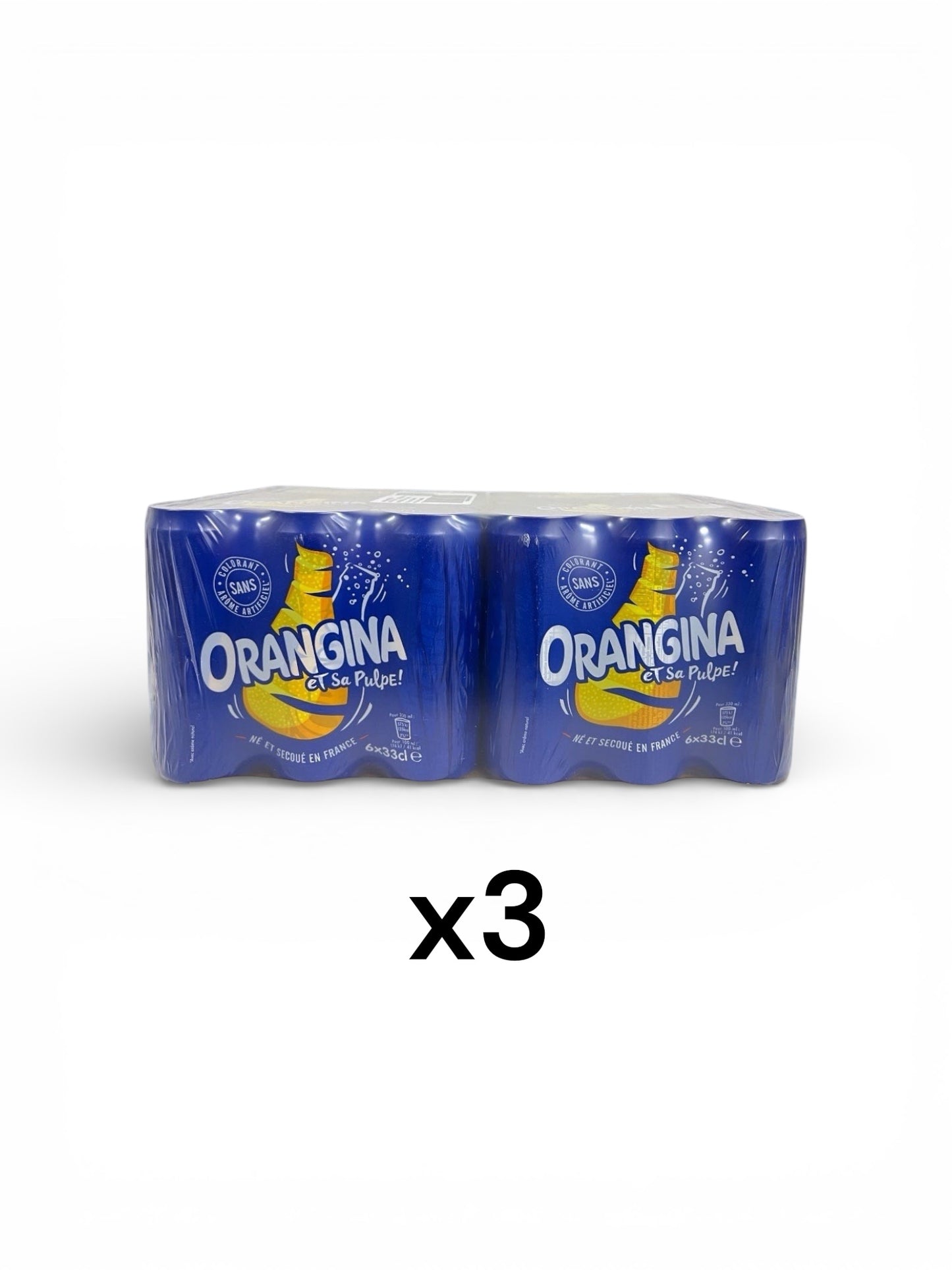 Multipack Sale - 24 pack Orangina Aluminum Cans 11.16oz (33cl)