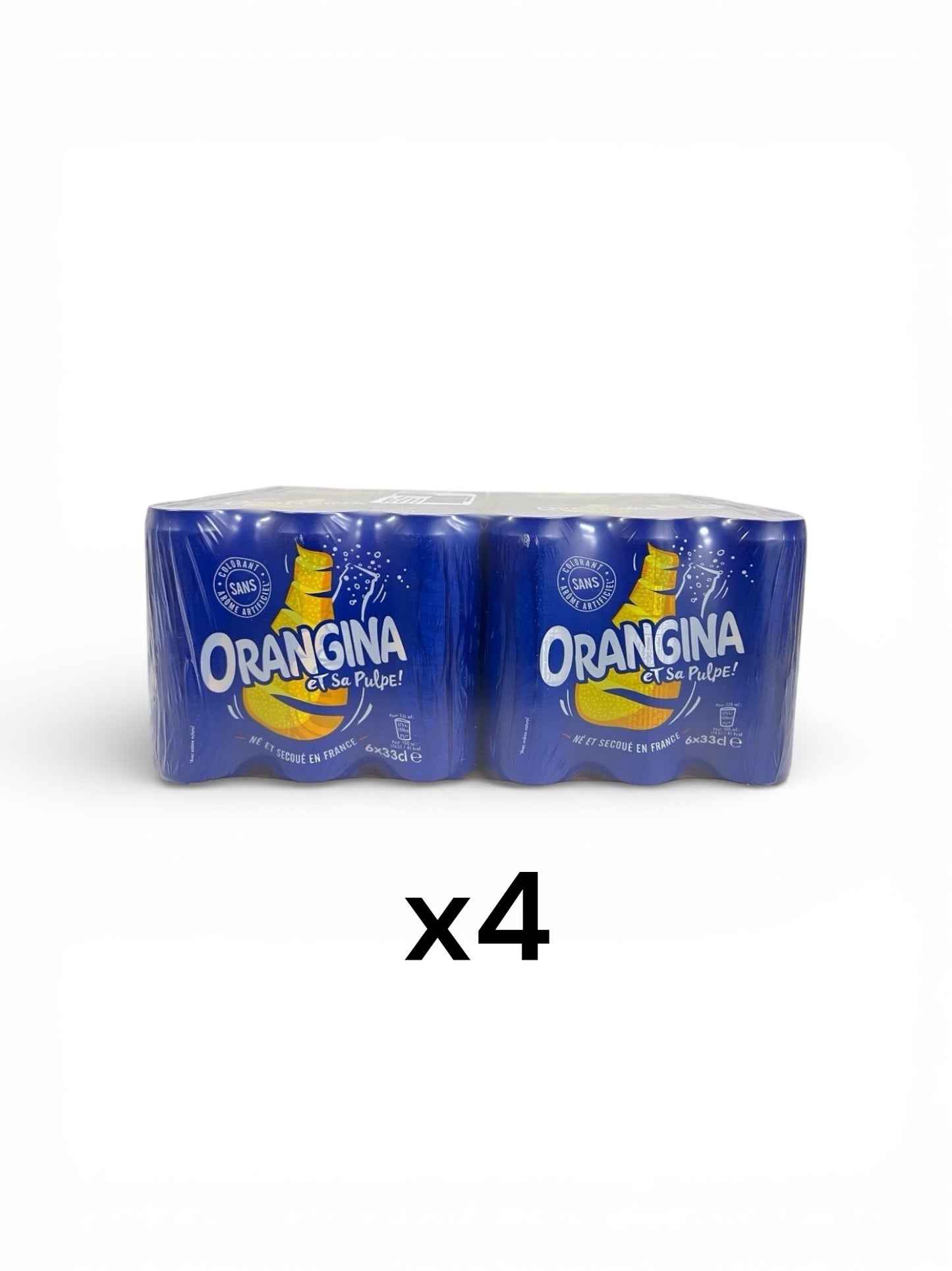 Multipack Sale - 24 pack Orangina Aluminum Cans 11.16oz (33cl)