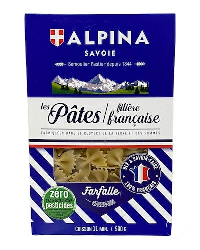 Alpina Savoie Farfalle pasta, 17.6 oz
