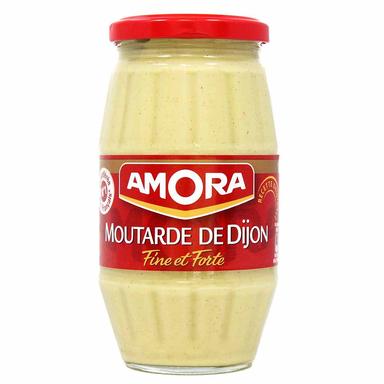 Amora Dijon Mustard, Large Jar, 15.2 oz (430g)