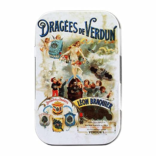 Braquier Dragées Avola Princesse Assorted Retro Tin