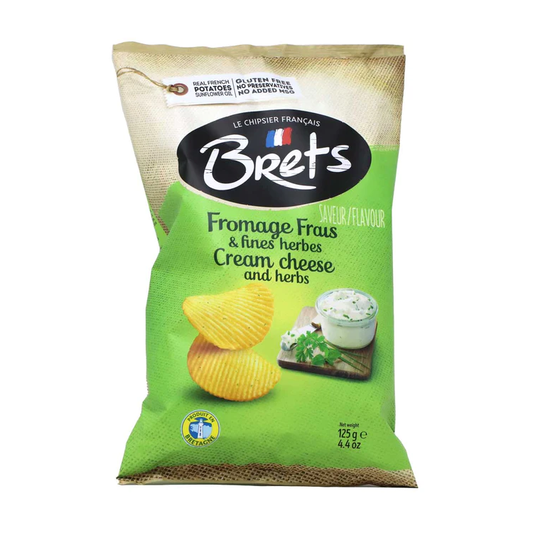 Brets Cream Cheese and Herbs Chips