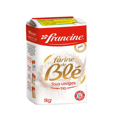 All purpose Francine Wheat Flour T45, 2.2 lb