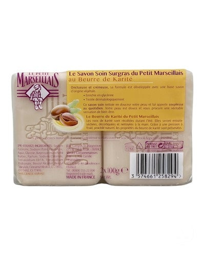 Le Petit Marseillais Shea Butter Soap: 2 x 100g Bars