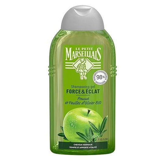 Le Petit Marseillais Apple & Olive Tree Leaves Shampoo for Normal Hair, 8.5 oz