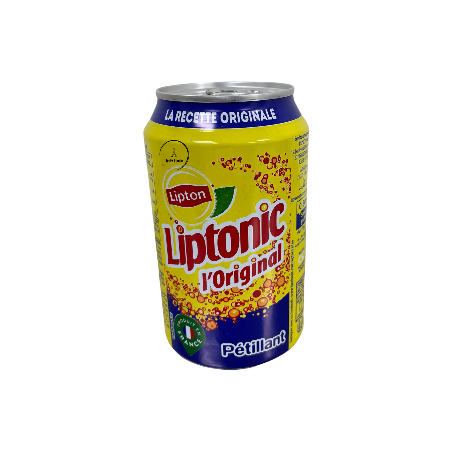 Lipton Ice Tea Peach Flavor, 33cl (11.2 fl oz) Can