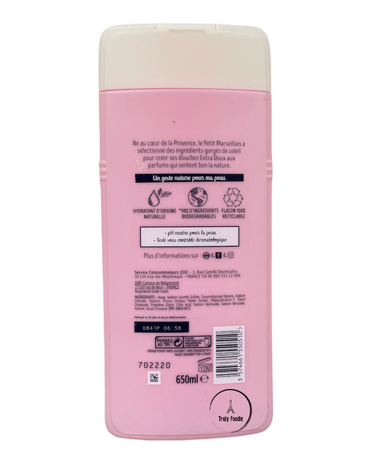 Le Petit Marseillais Organic Cherry Flower Shower & Bath Gel 22oz (650ml)