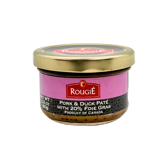 Rougie Duck & Pork Pâté With 20% Foie Gras 2.8oz (80g)